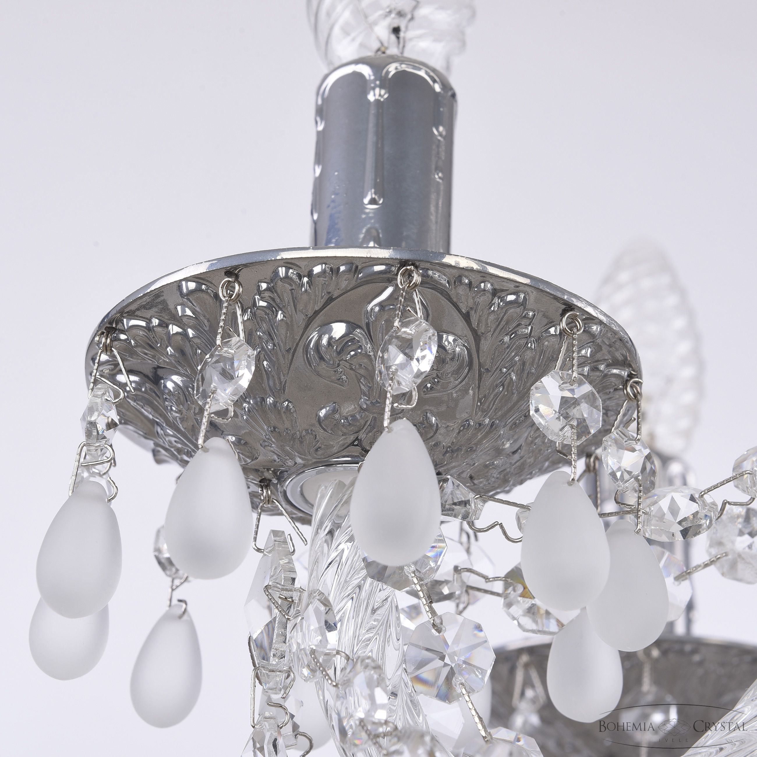 подвесная люстра bohemia ivele crystal al16310/6/160 cg v0300