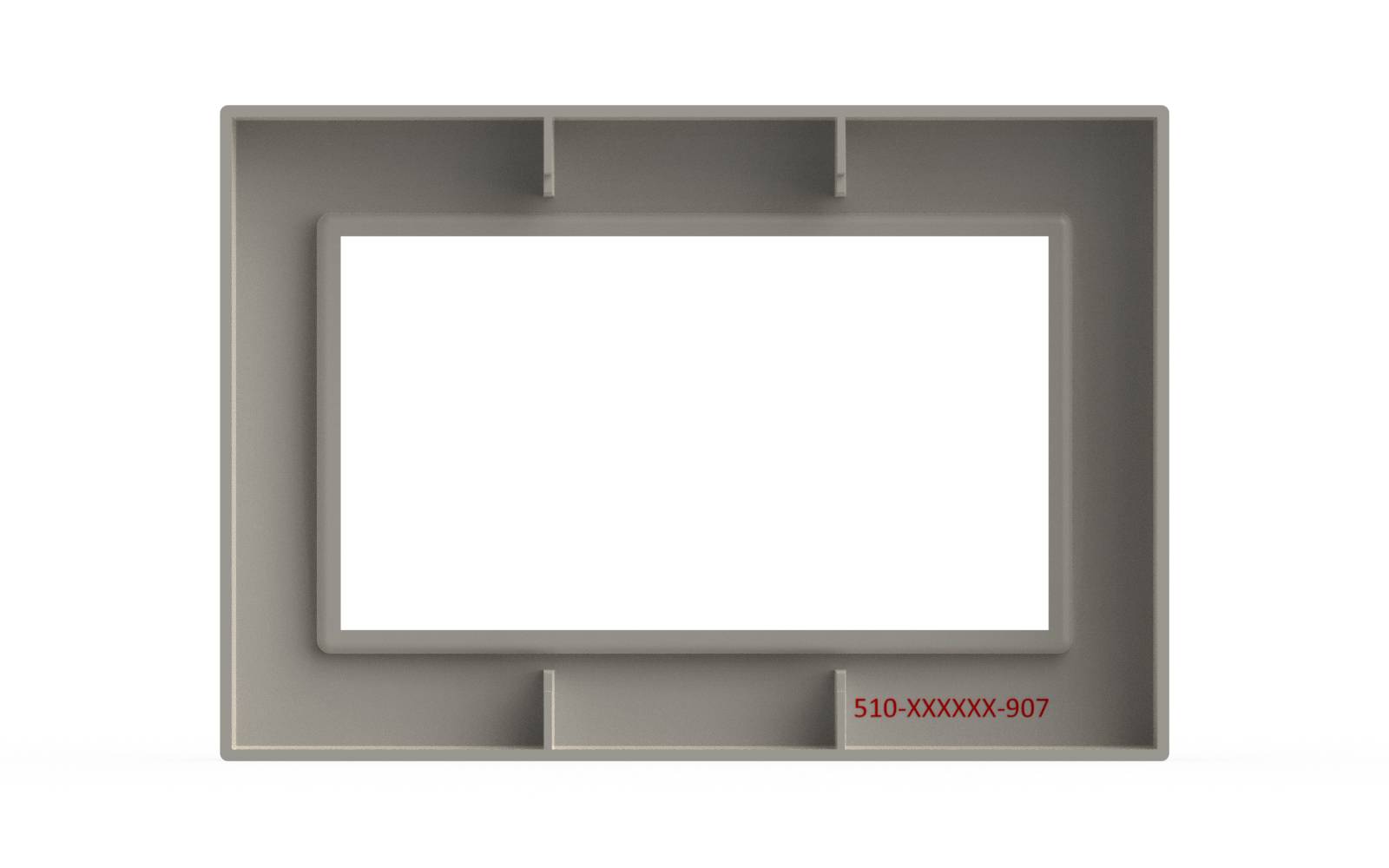 рамка для двухместной розетки без заземления elbi vega 510-010200-908