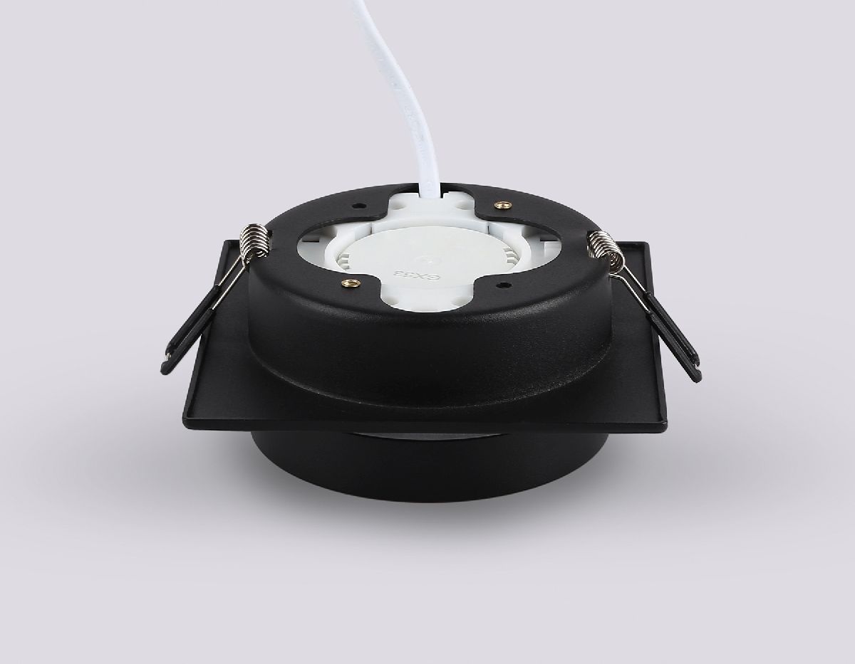 встраиваемый светильник ambrella light gx53 acrylic tech techno spot tn52422