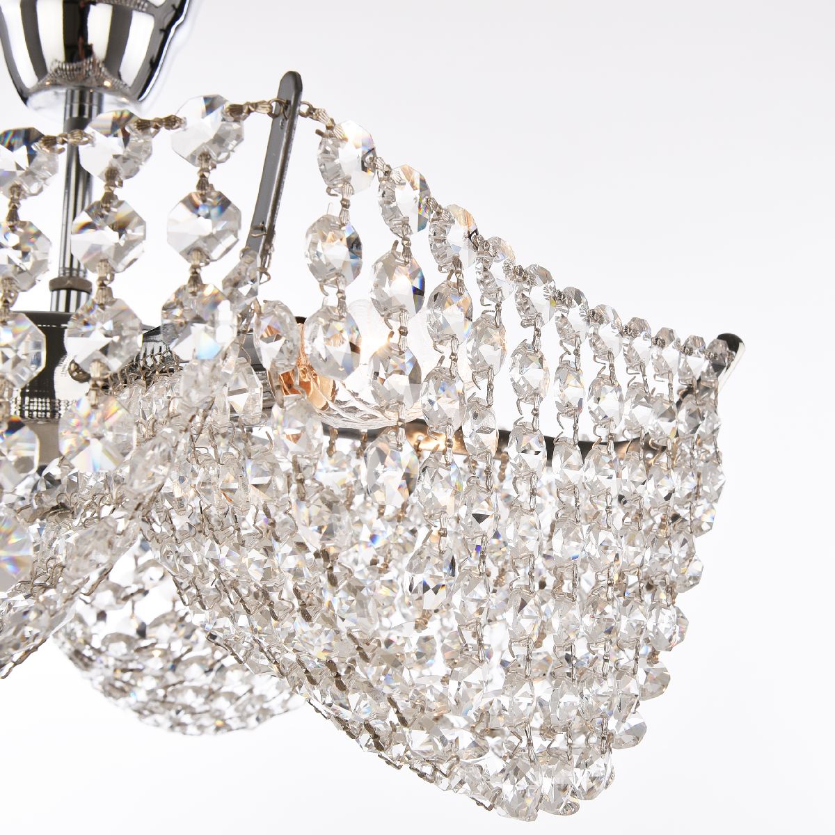 потолочная люстра bohemia ivele crystal 778/42 ni