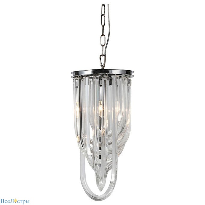 подвесной светильник delight collection murano glass kr0116p(s) chrome