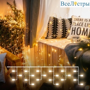 200-001 теплый белый 1,5*1м IP20