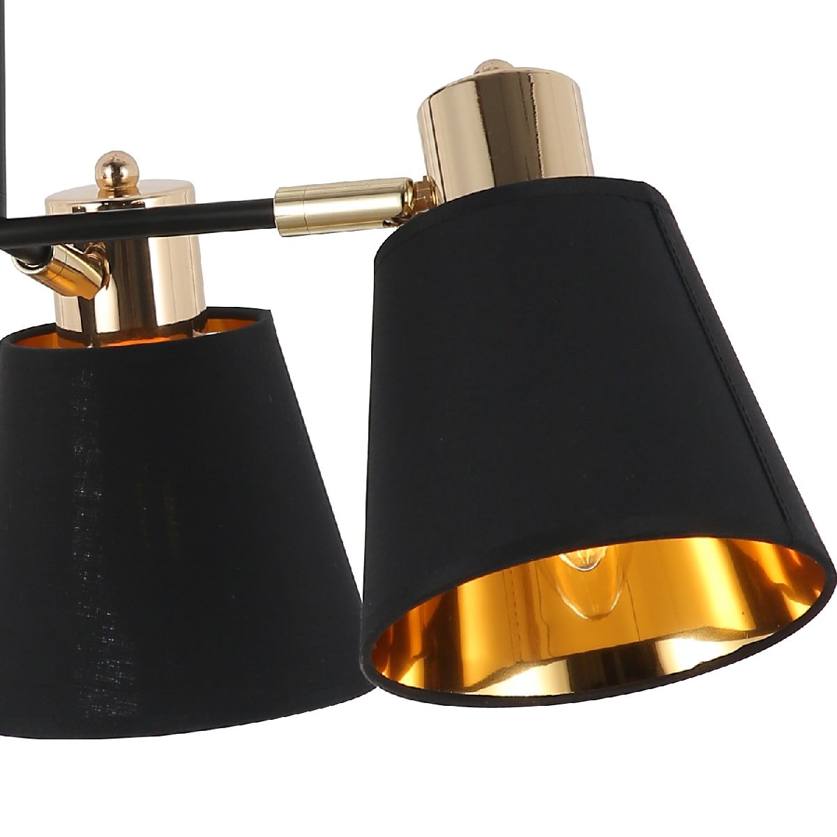 потолочная люстра illumico il6116-4cou-79 bk gd abelie