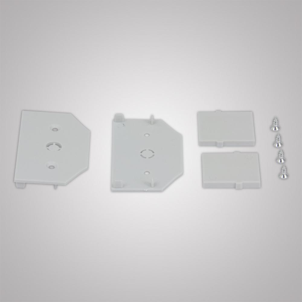 торцевая заглушка am group am555 wh