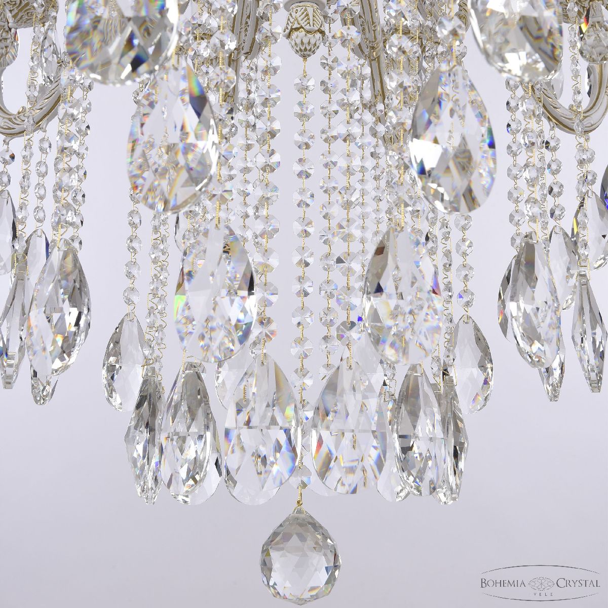 подвесная люстра bohemia ivele crystal 71101/12/300 b wmg