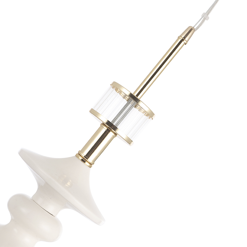 подвесной светильник crystal lux valencia sp1.4 gold