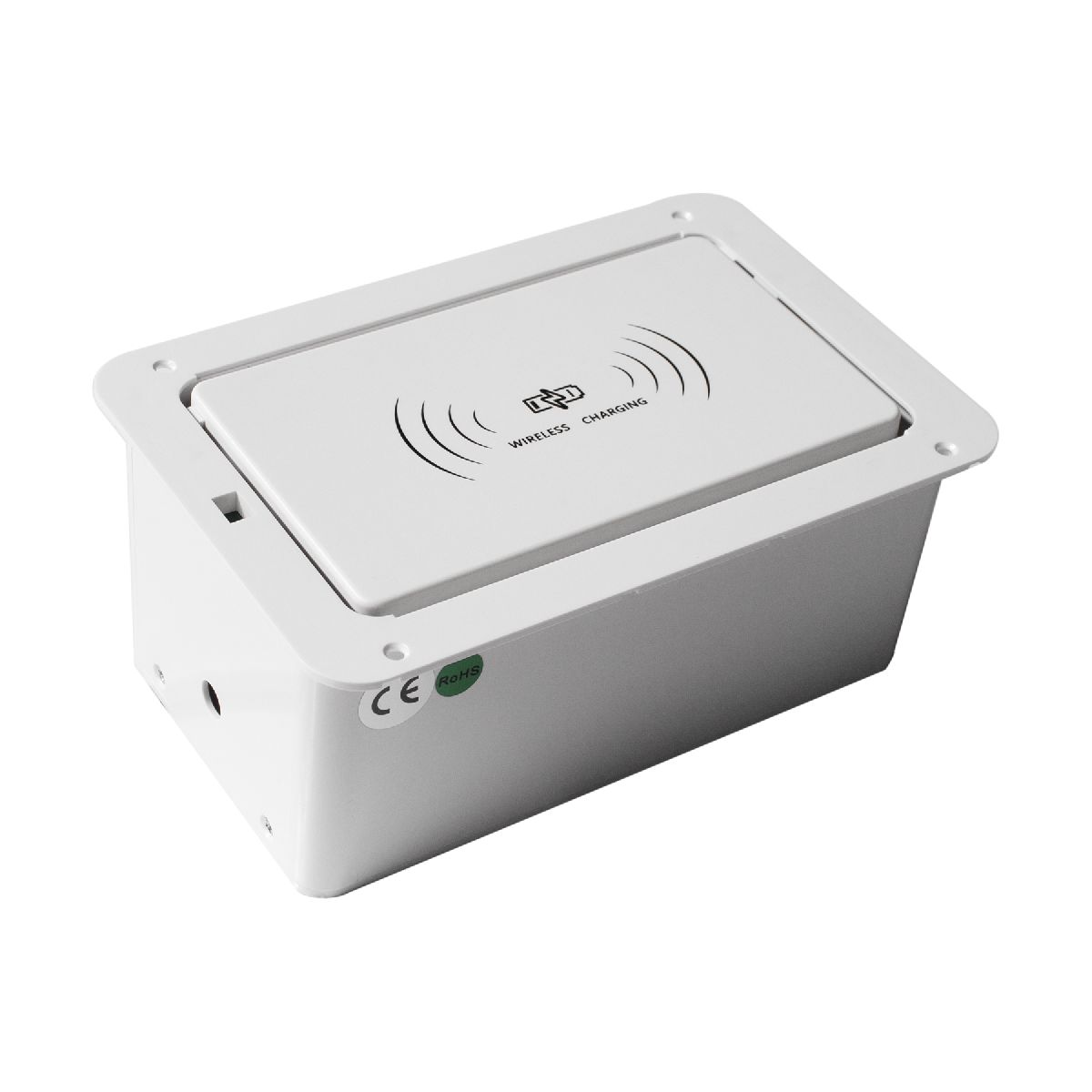 блок розеток lk-dms-742 (2 секции полуавтоматический 2 usb беспроводная зарядка) mebax 00-00002869