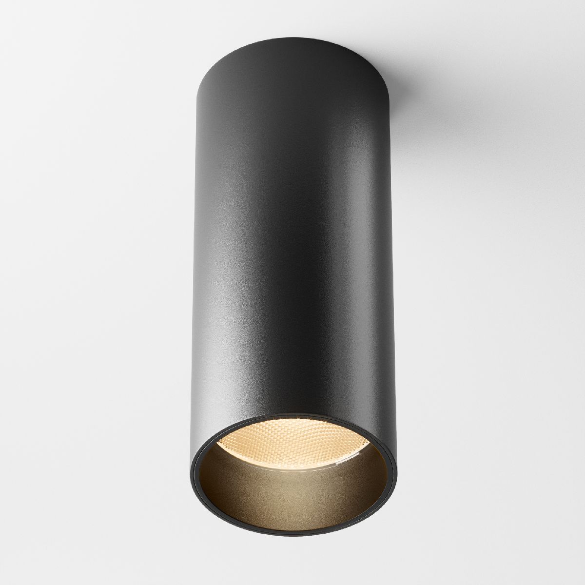 накладной светильник maytoni focus led c056cl-l12b2.7k-w-b