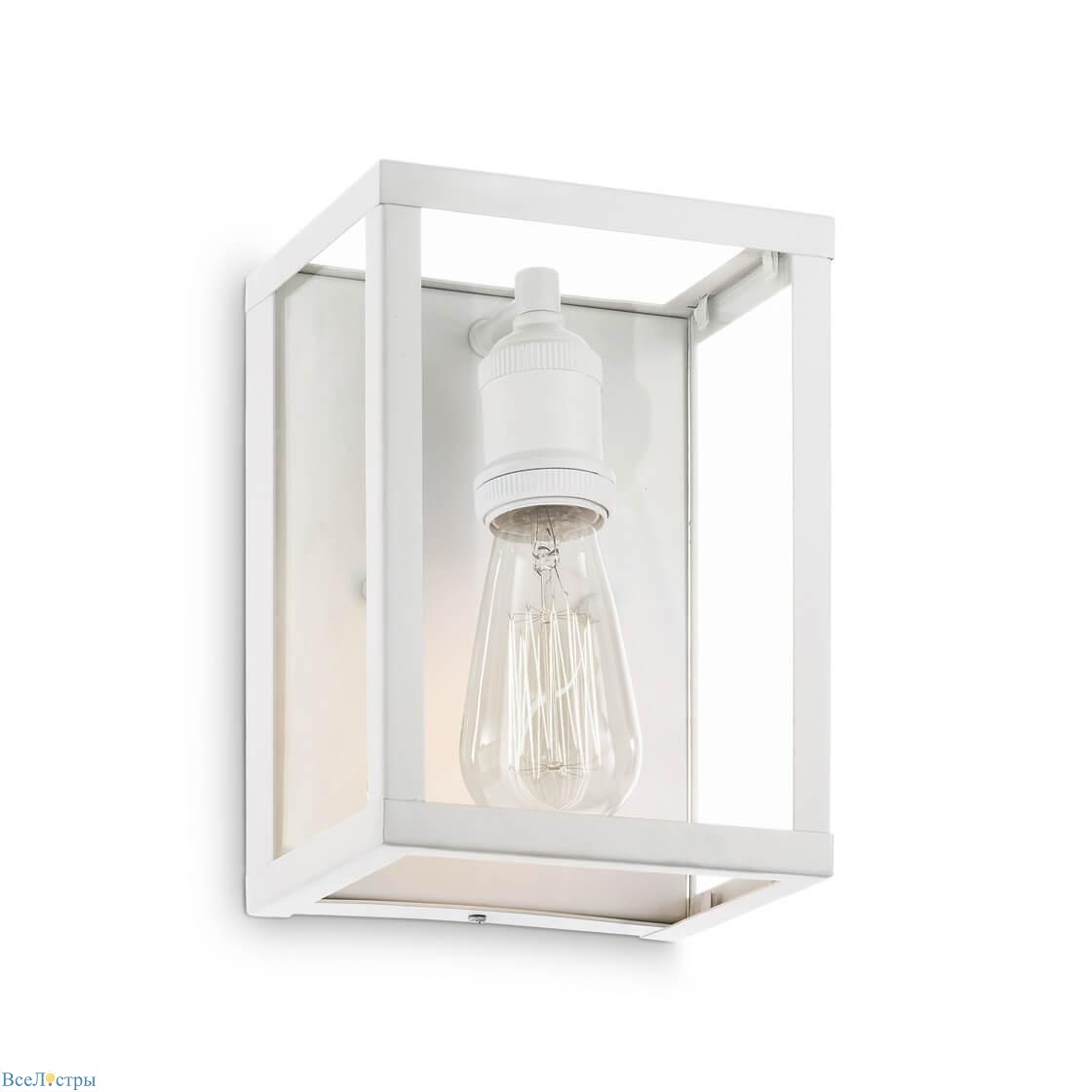 настенный светильник ideal lux igor ap1 bianco