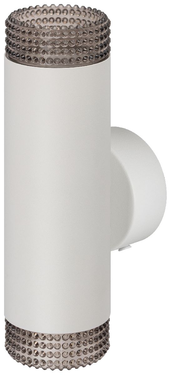 настенный светильник эра wl50 wh/bk б0061196