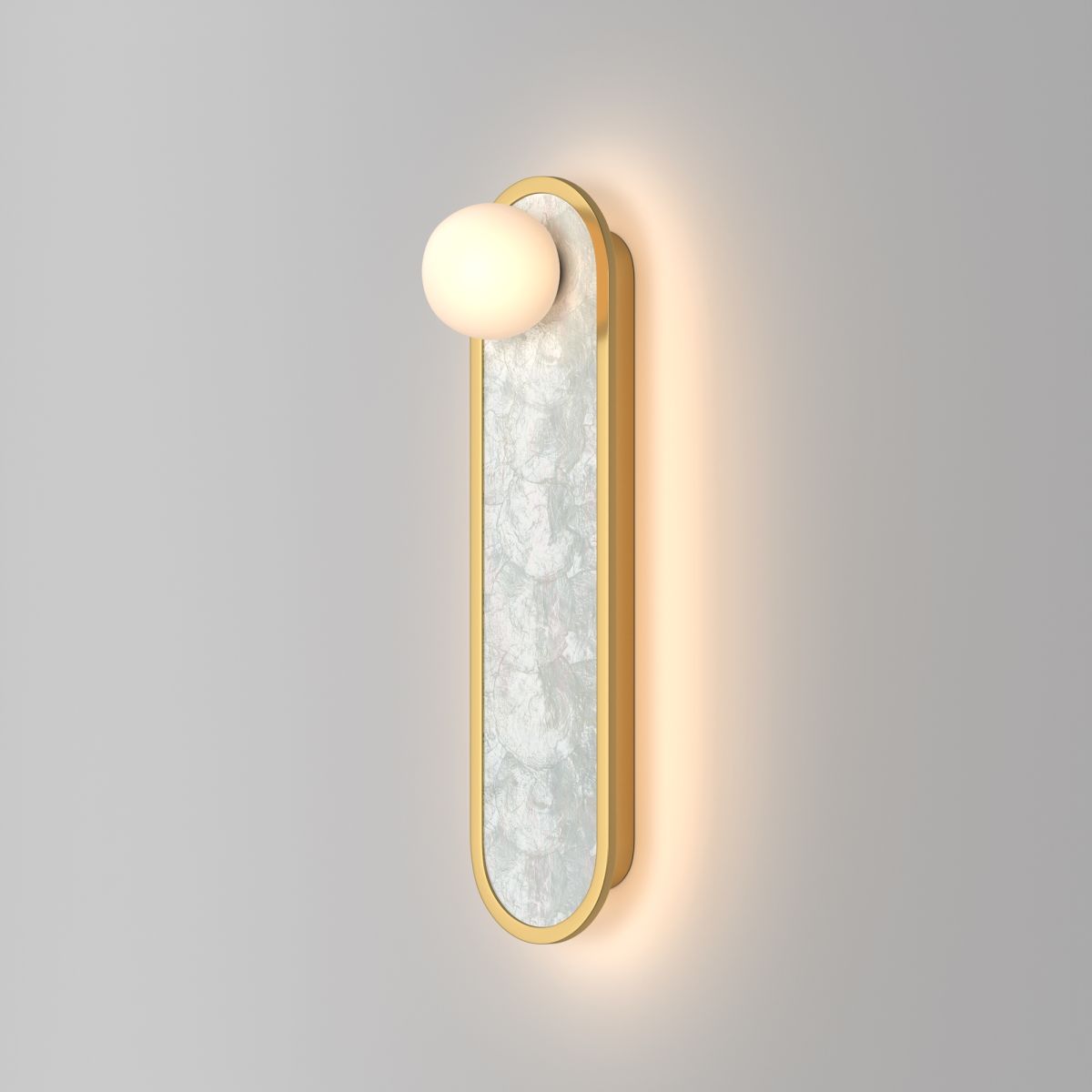 настенный светильник maytoni perlamour mod473wl-l25bsk