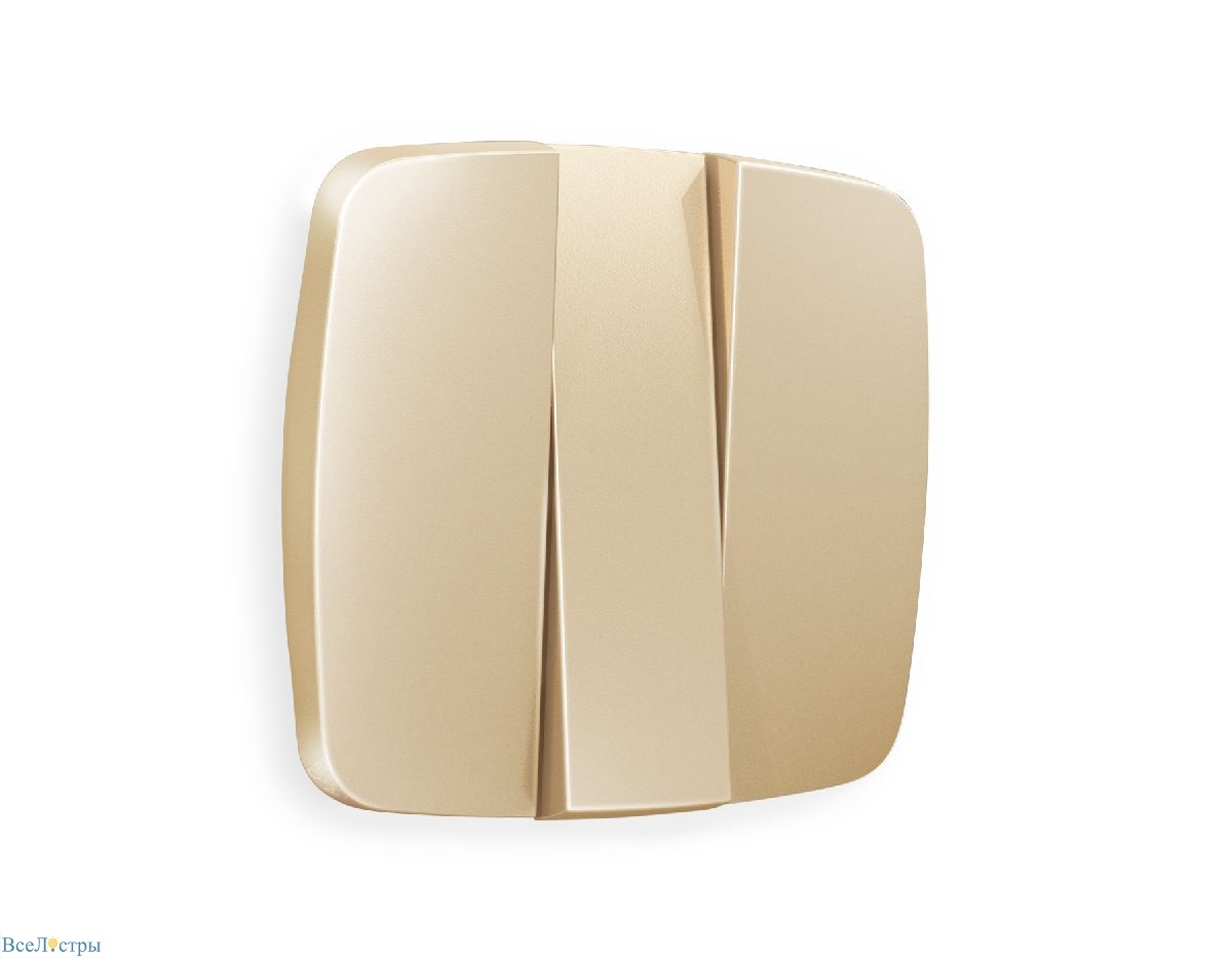 лицевая панель для выключателя трехклавишного ambrella volt omega op6050