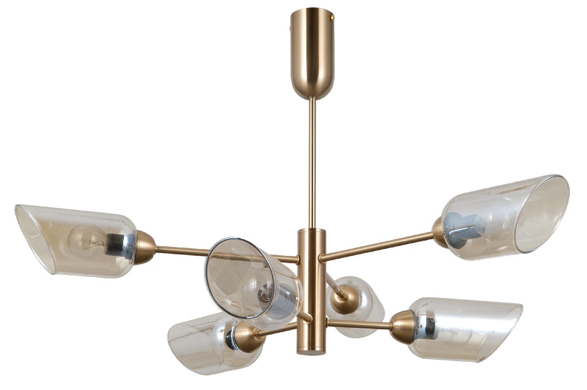 люстра на штанге moderli avery v10806-6p