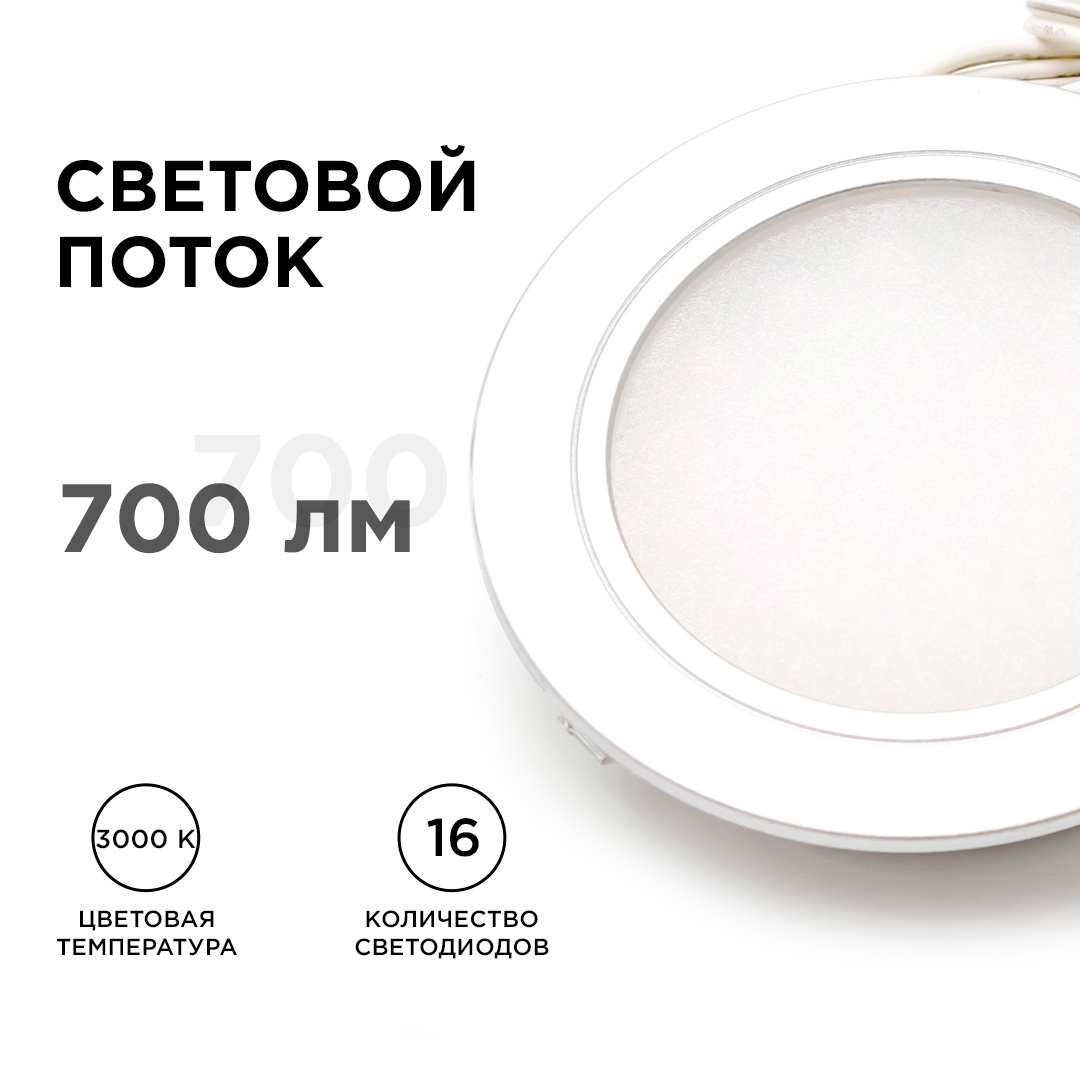 настенно-потолочный светильник (4 шт.) apeyron 12-03