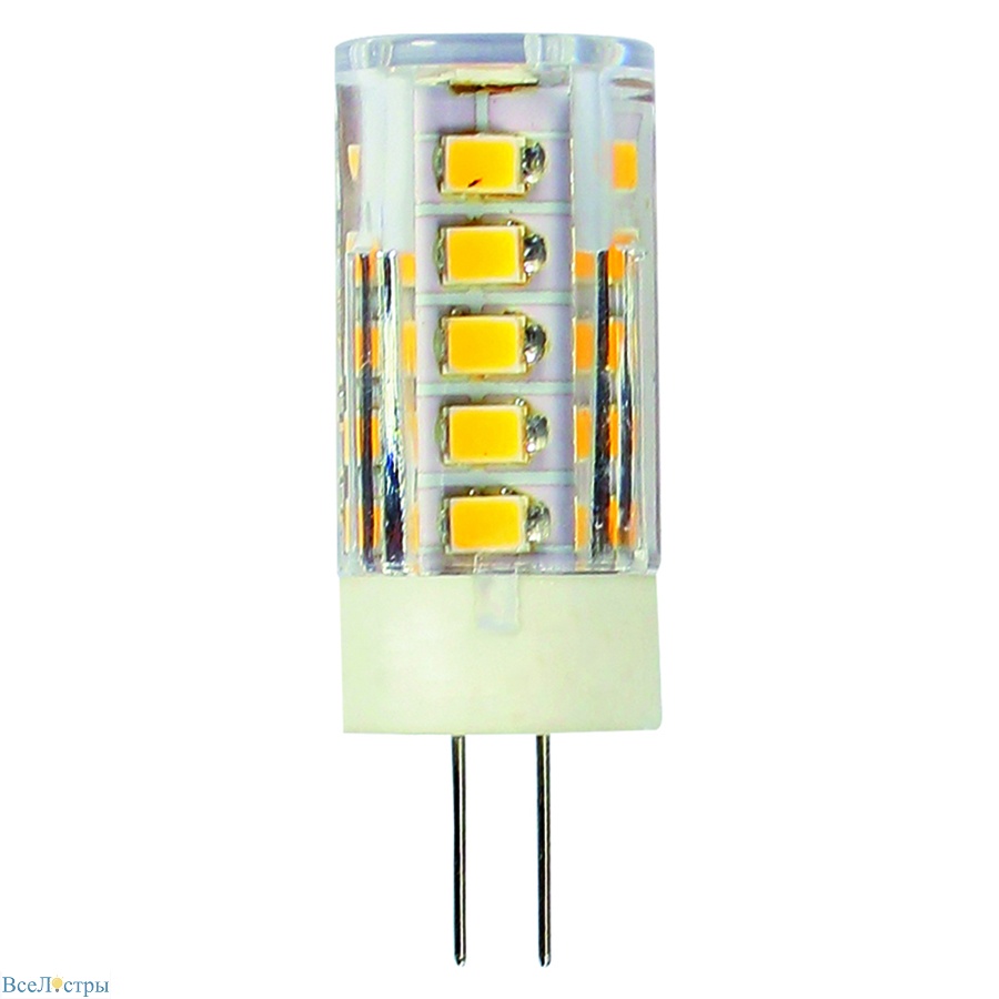 светодиодная лампа general glden-g4-5-p-12-2700 653200