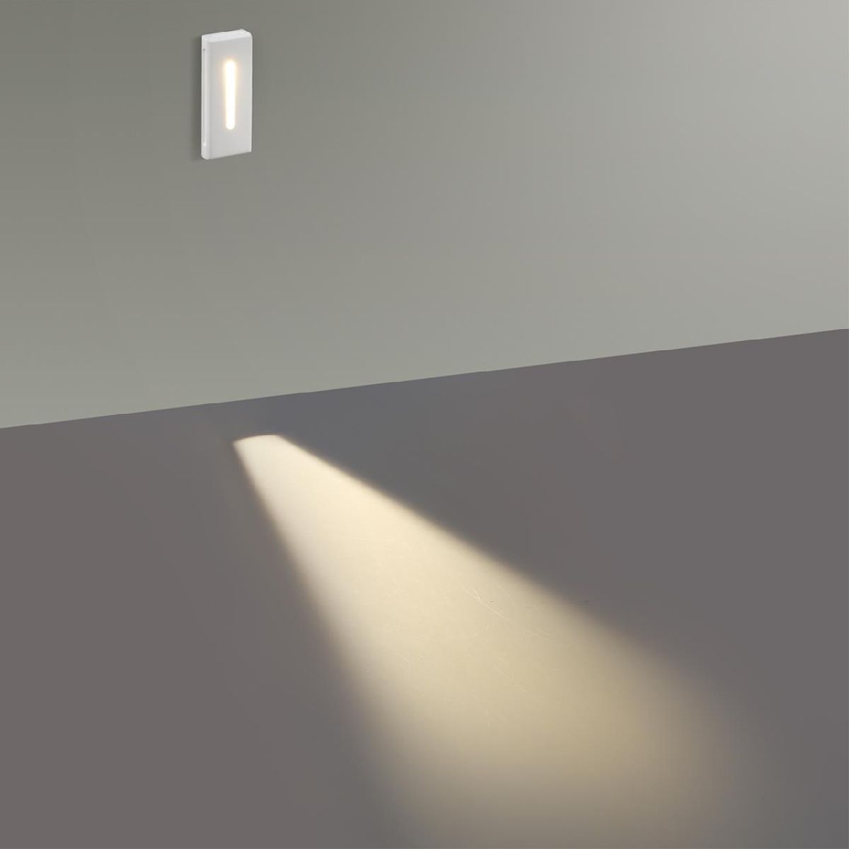 подсветка для лестниц и ступеней odeon light gips 7082/3wl