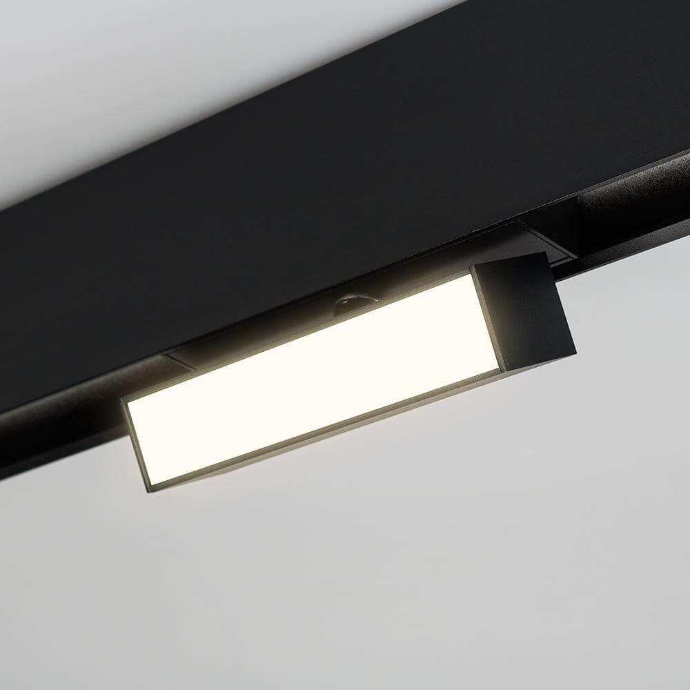 трековый светодиодный светильник для магнитного шинопровода arlight mag-flat-fold-45-s205-6w day4000 026988