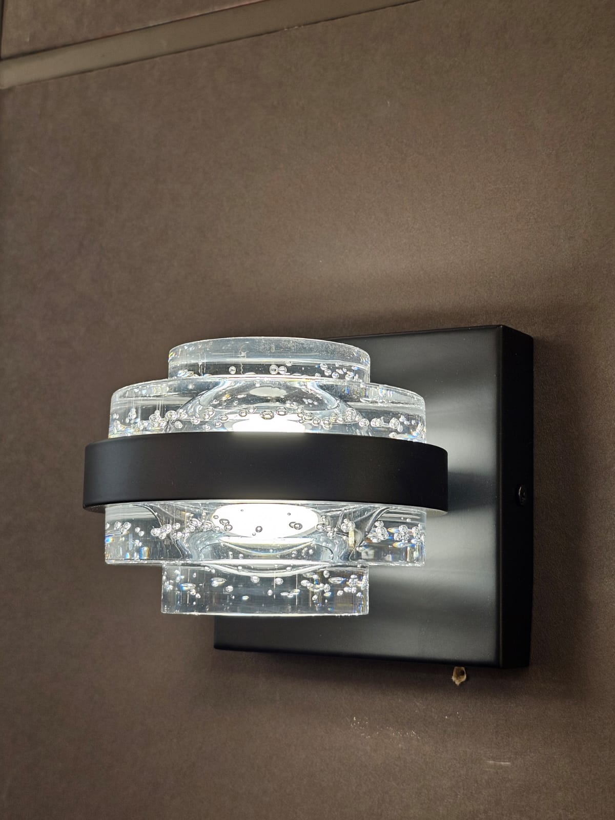настенный светильник delight collection indiana mb22030002-1a black/clear