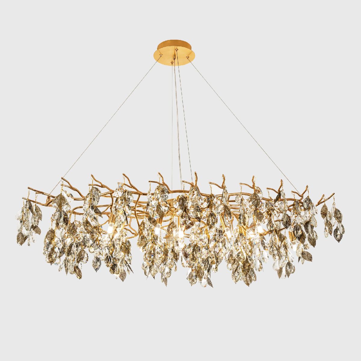 подвесная люстра modestyle ms.2111.1200 gd