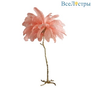 BRFL5014 pink/antique brass