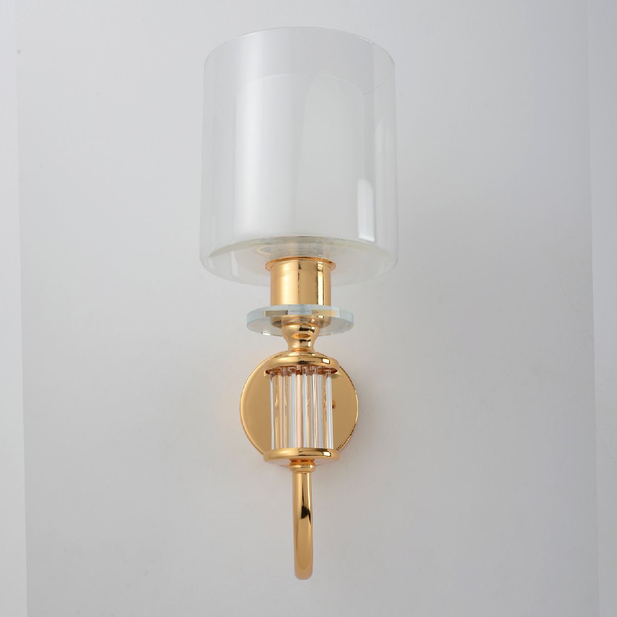 бра crystal lux elena ap1 gold