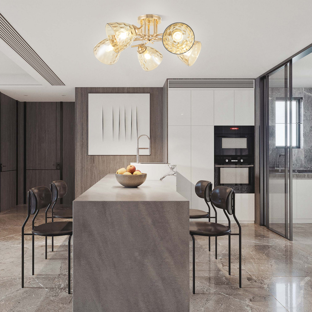 потолочная люстра arte milano napoli 338776/5 fgd