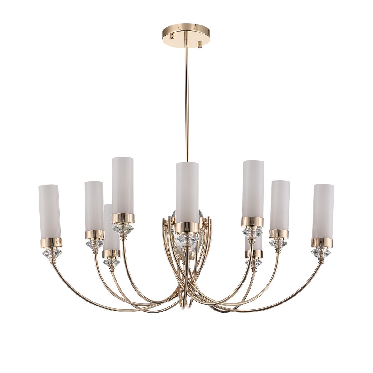 люстра на штанге st luce элегра sl1402.253.10