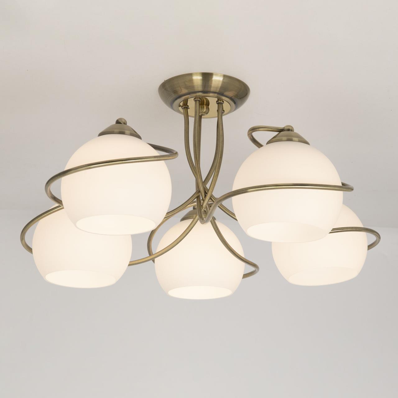 потолочная люстра citilux лайма cl155153