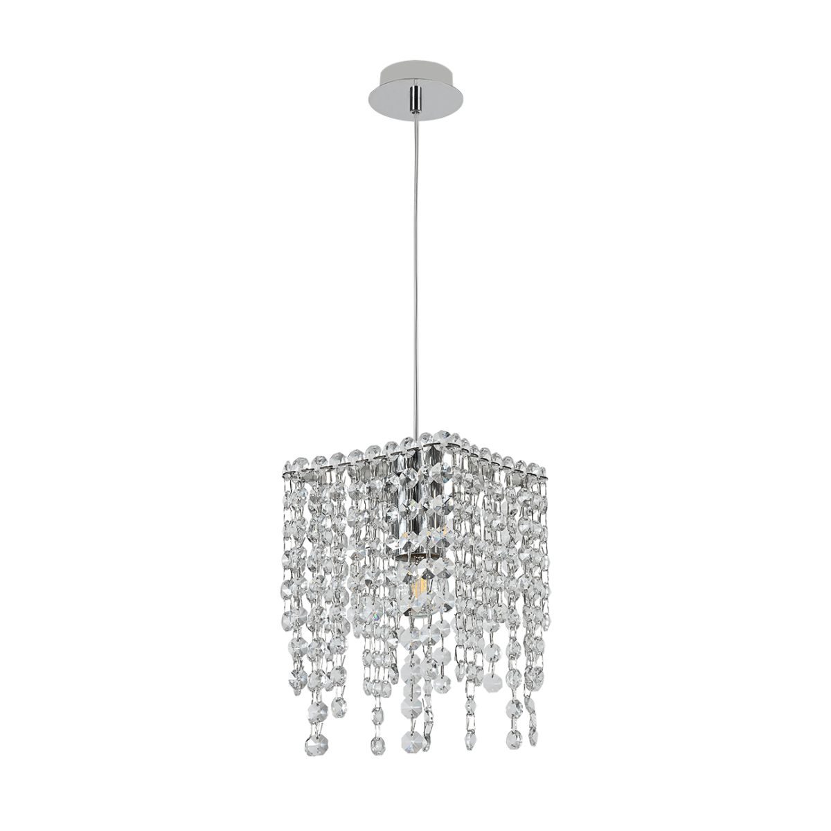 подвесной светильник escada exquisite 2107/1s chrome