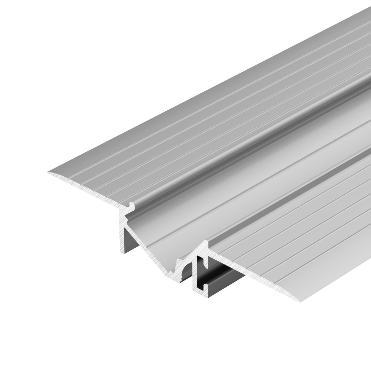 профиль arlight pds-bevel-f-hide-2000 (алюминий) 063420