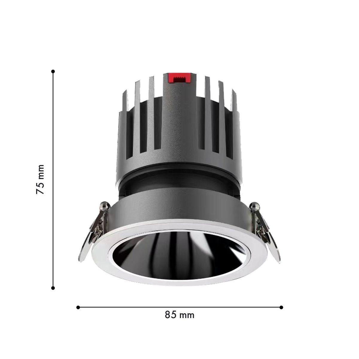 встраиваемый светодиодный светильник favourite mortise 4420-1c