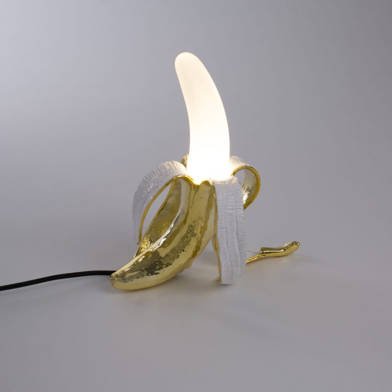 настольная лампа louie banana lamp seletti