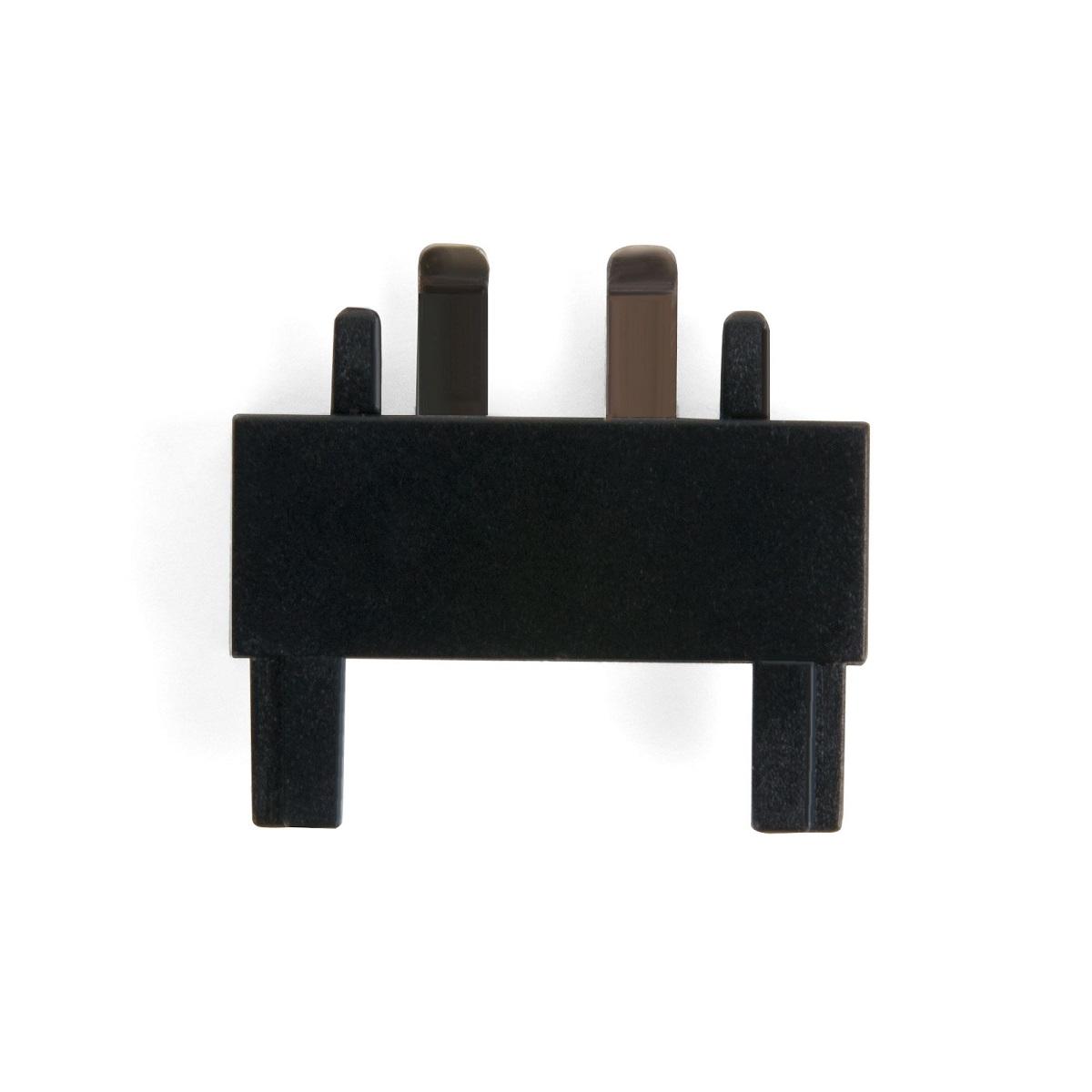 коннектор для 4-стороннего соединителя накладного шинопровода elektrostandard flat magnetic 85004/00 черный a063739