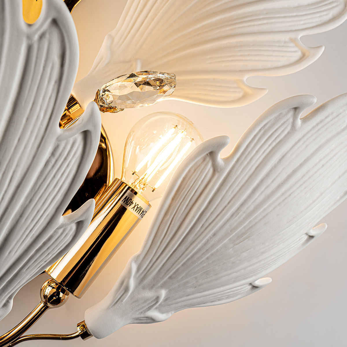 настенный светильник modelux ml.6869.450 gd