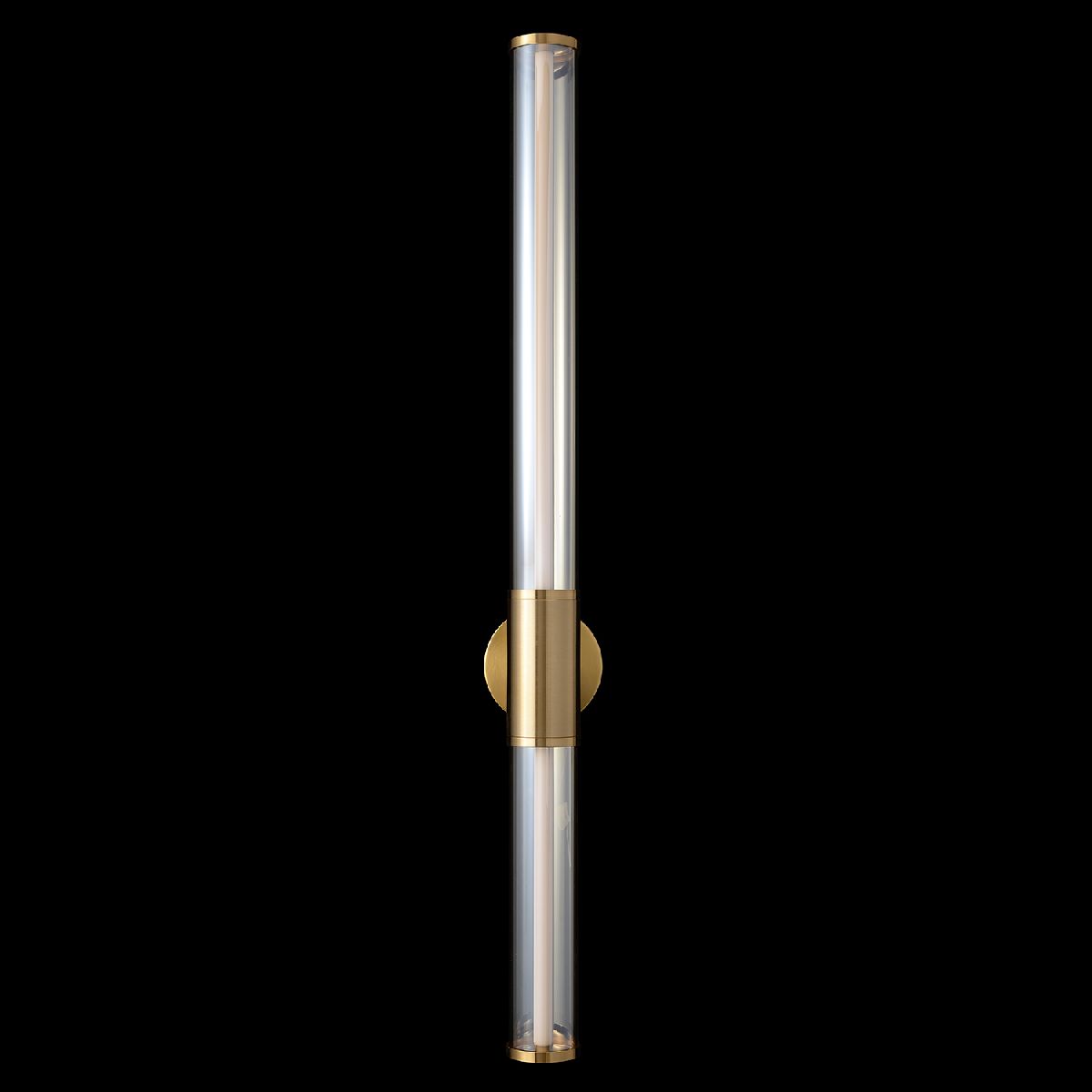 настенный светильник crystal lux lineup ap18w led brass
