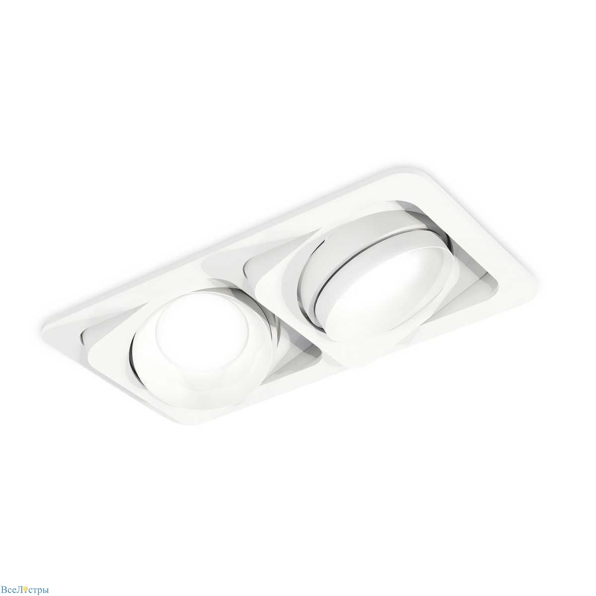 комплект встраиваемого светильника ambrella light techno spot xc (c7663, n7030) xc7663020