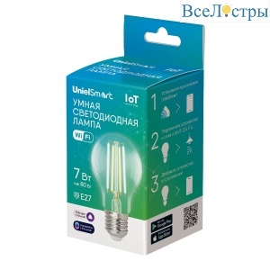 LED-A60-7W/SW/E27/230V/WF/CL GLS81TR