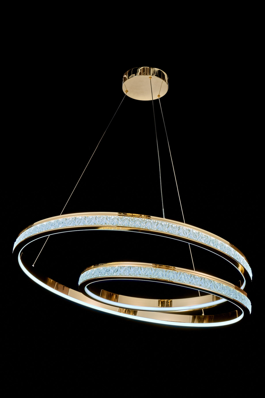 подвесная люстра aida le7707/800z gold
