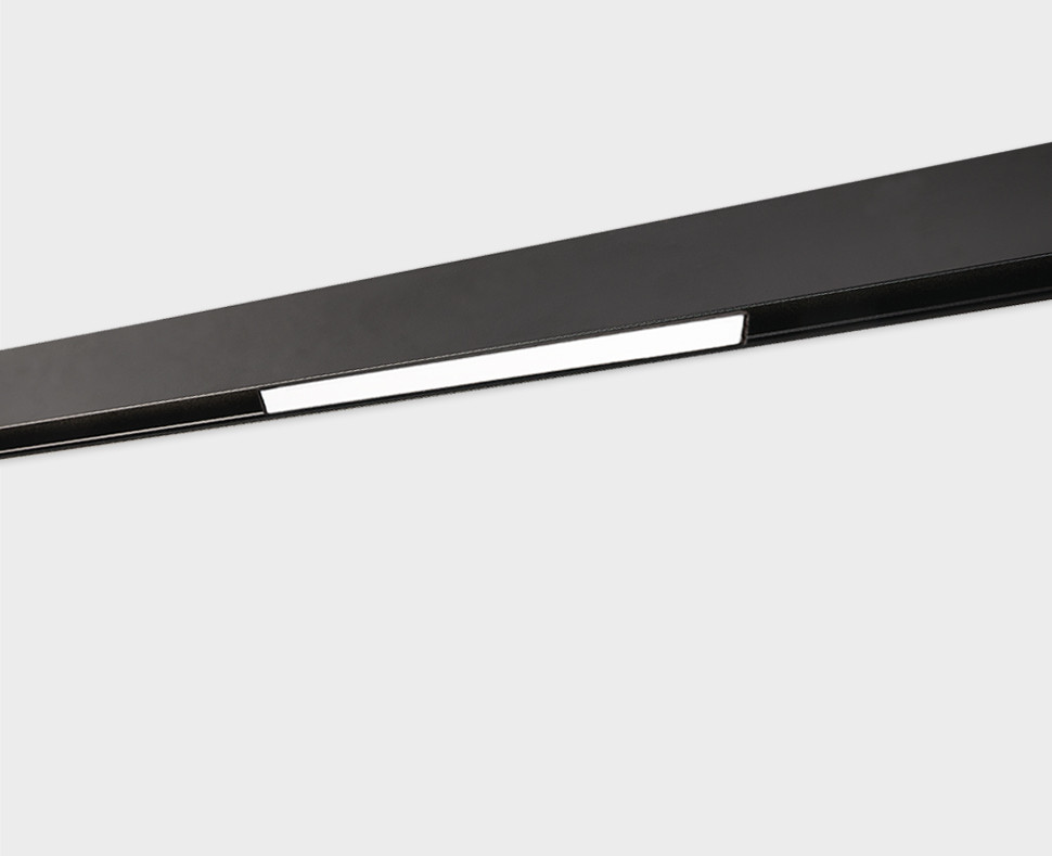 трековый магнитный светильник italline atom it012-5020 black 3000k