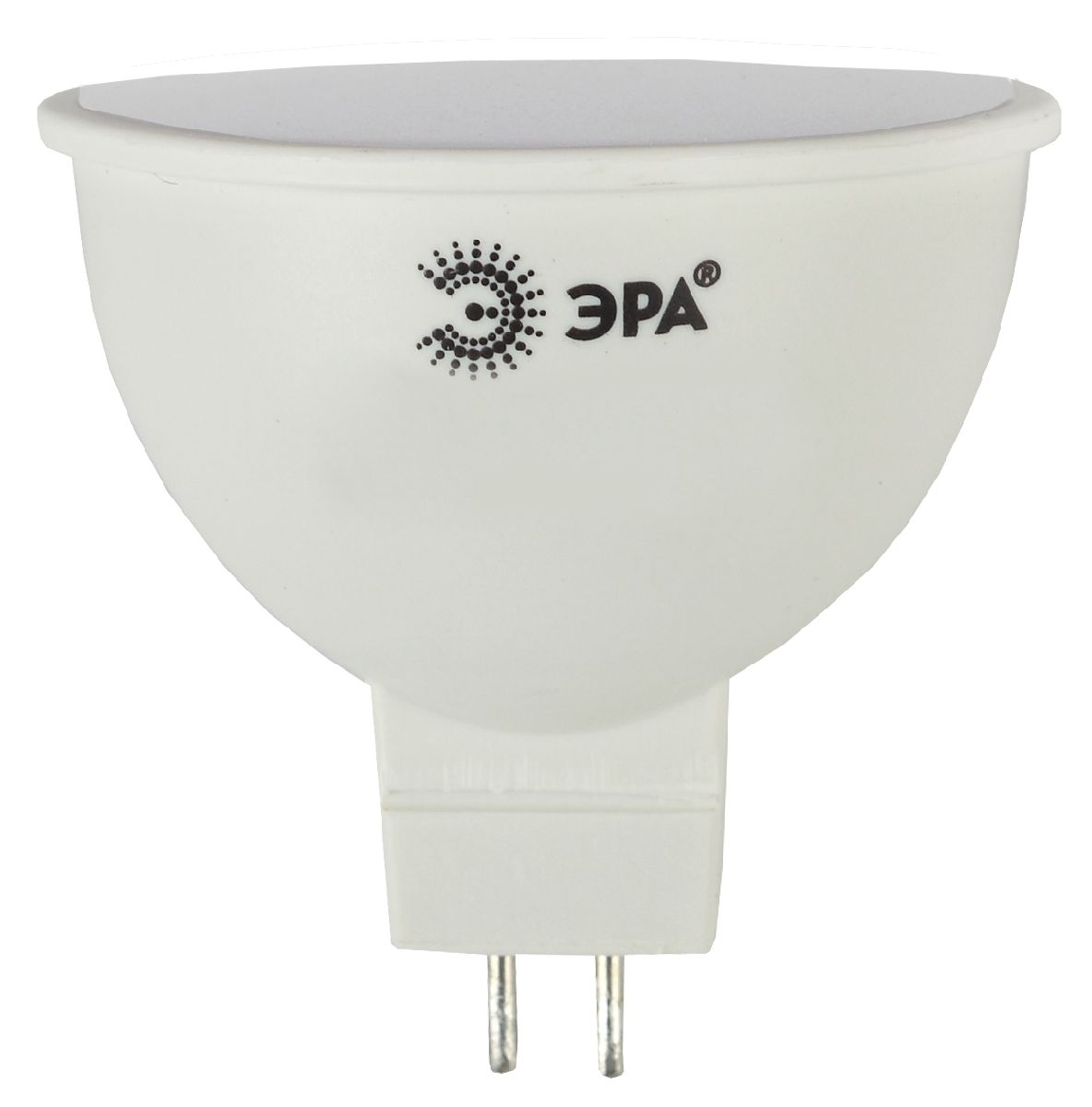 лампа светодиодная эра gu5.3 8w 4000k led mr16-8w-840-gu5.3 б0020547