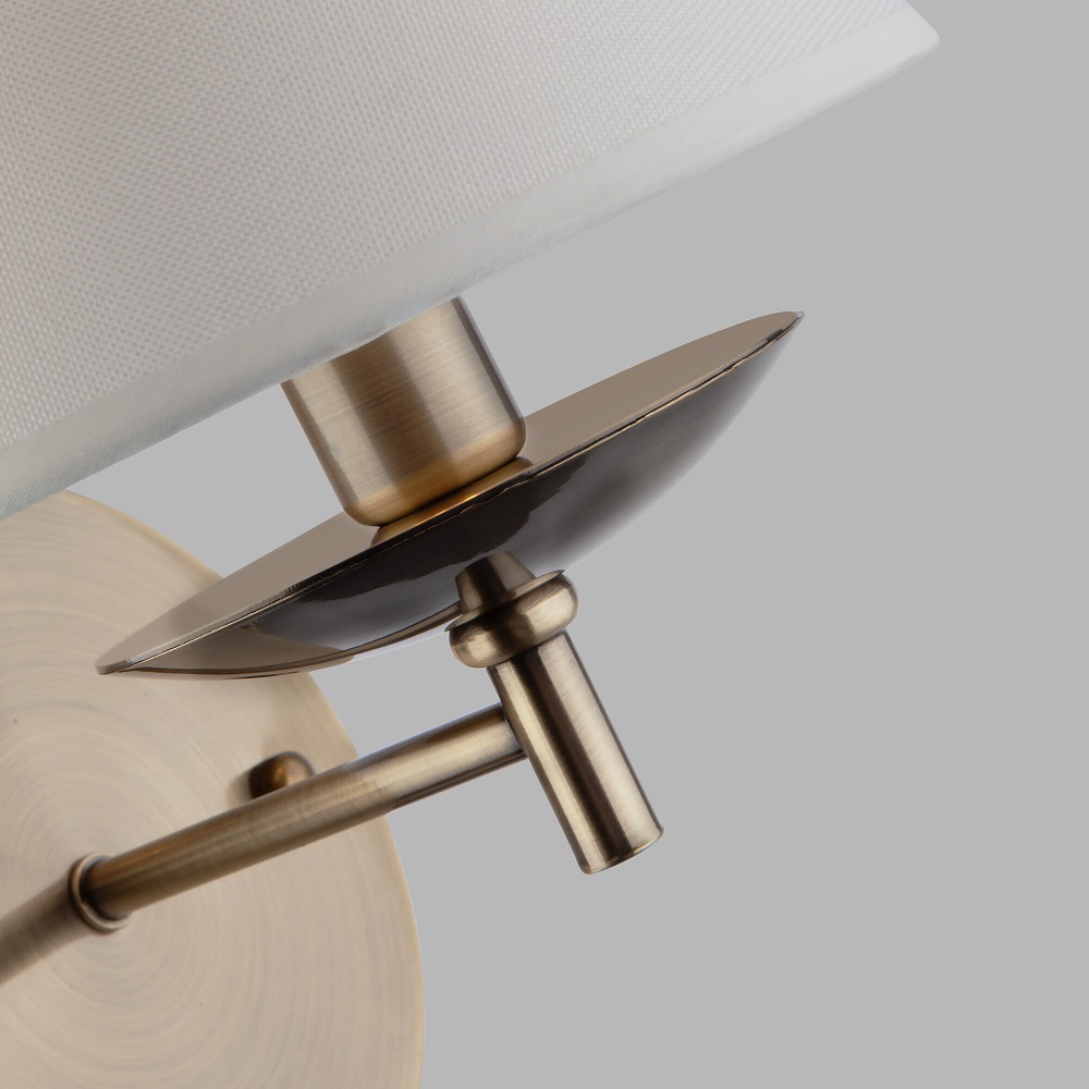 бра eurosvet hotel 60060/1 античная бронза