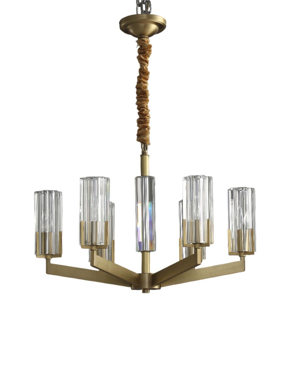 подвесная люстра moderli brass v11074-6p