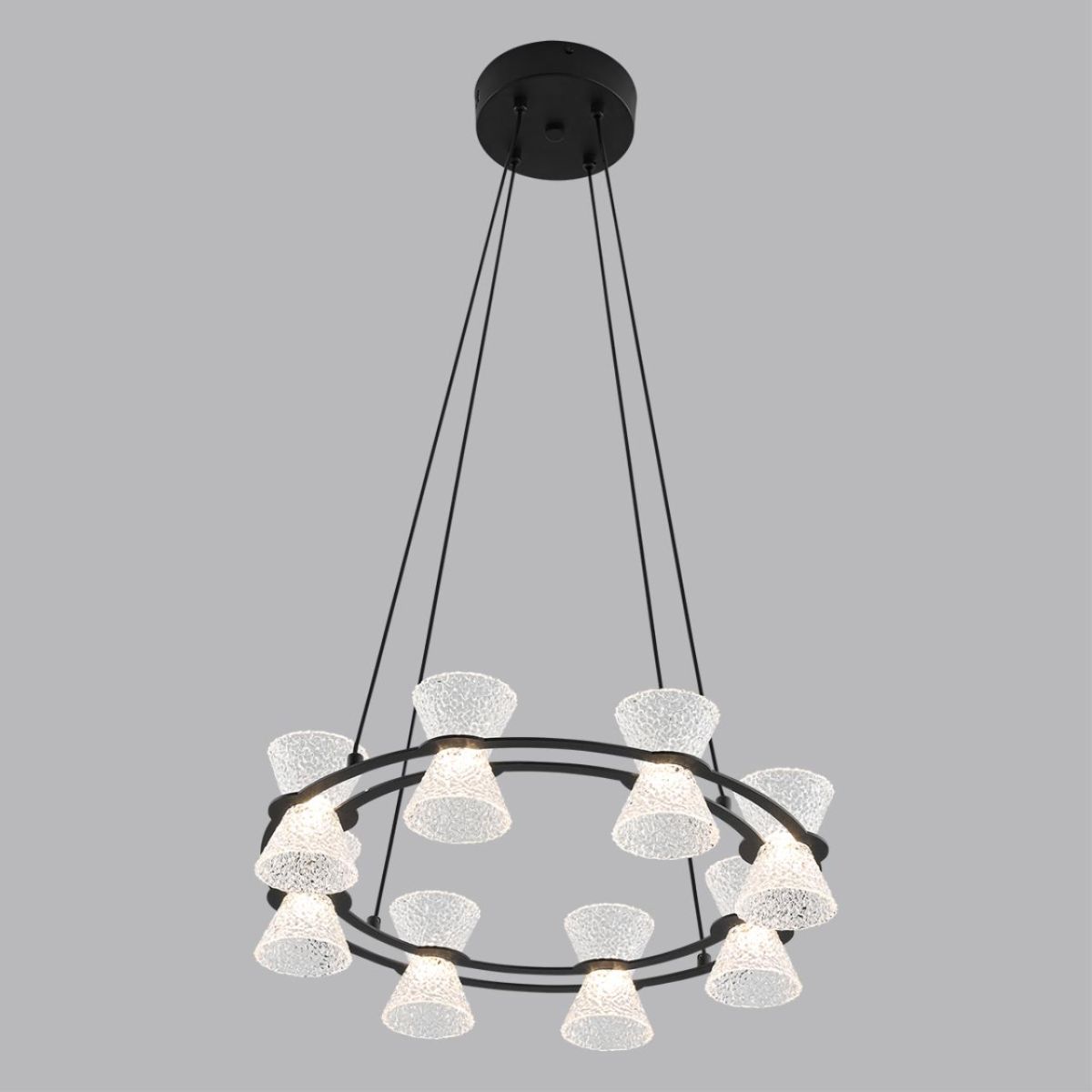подвесная люстра lumion ledio vinora 8341/28l
