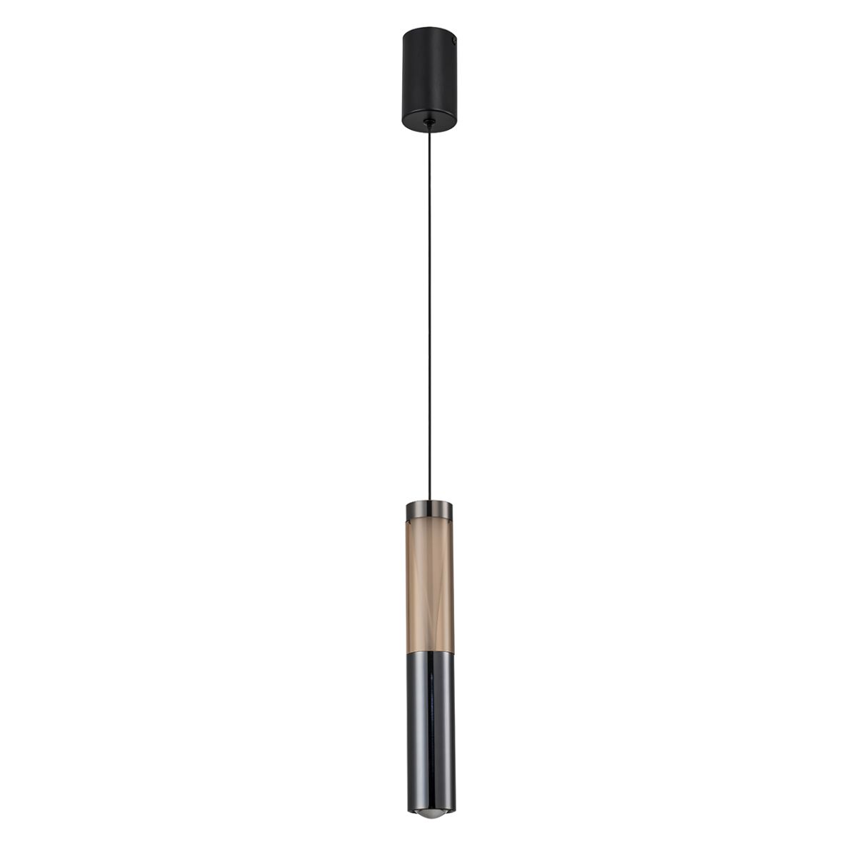 подвесной светильник escada foton 609/s led grey/black