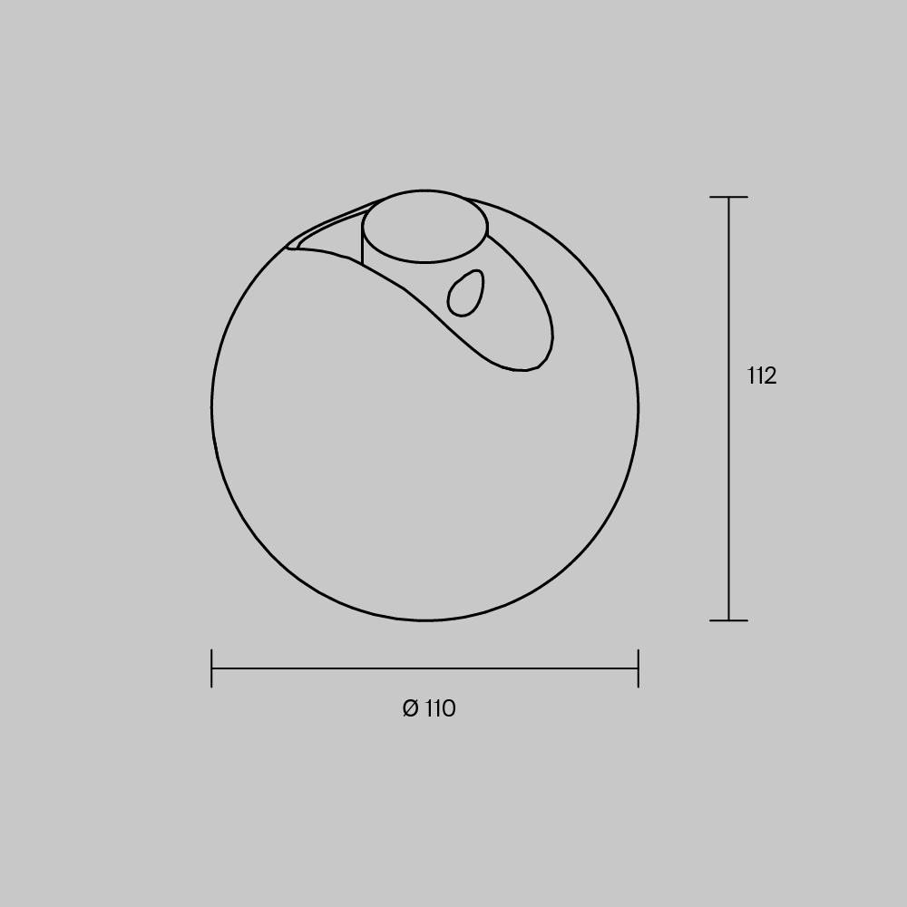 трековый светильник maytoni technical luna arity tr236-1-5w3k-b