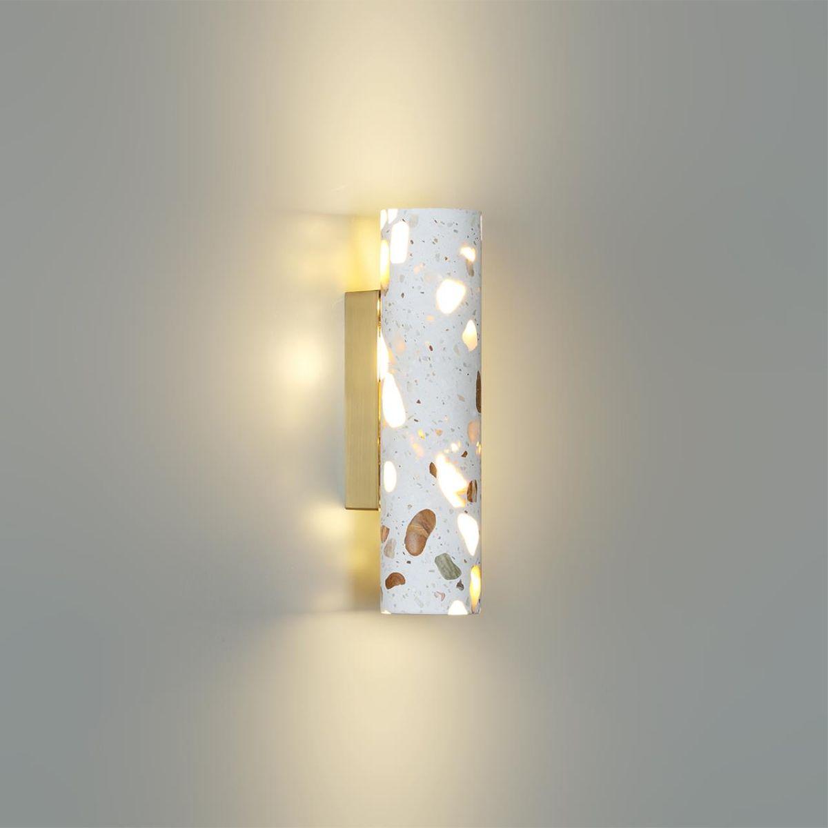 бра odeon light l-vision terrazzo 7012/12wl