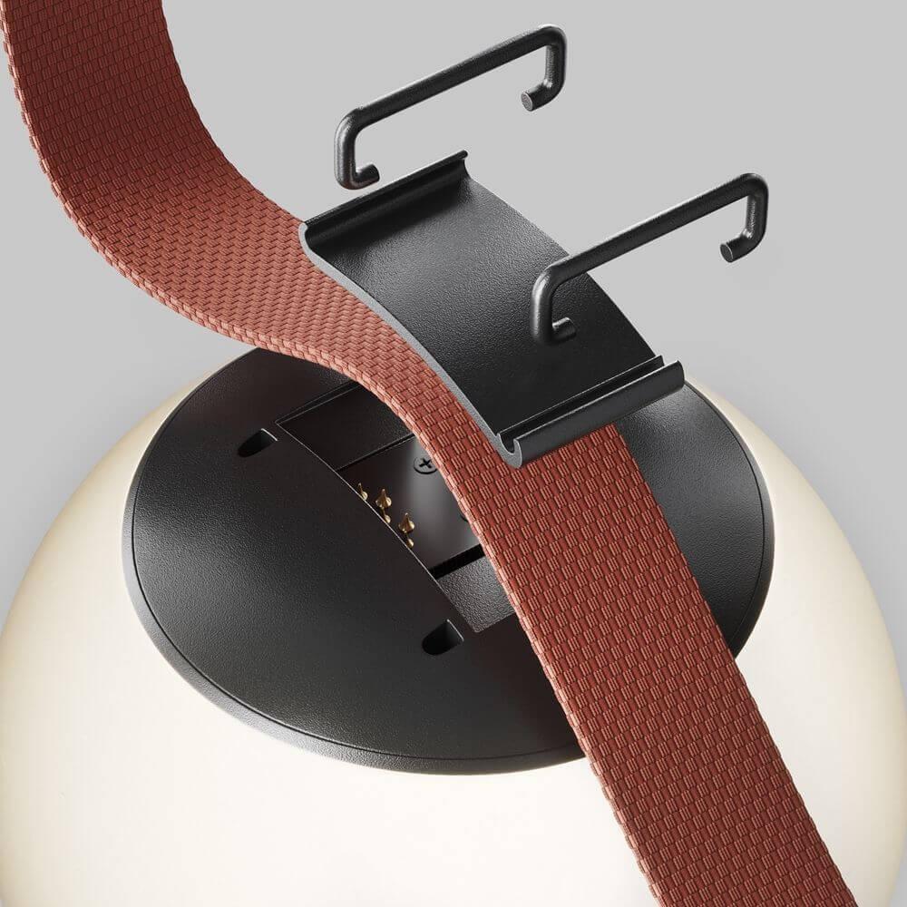 подвесной светодиодный светильник maytoni technical pendant system parity luna tr125b-10w3k-b