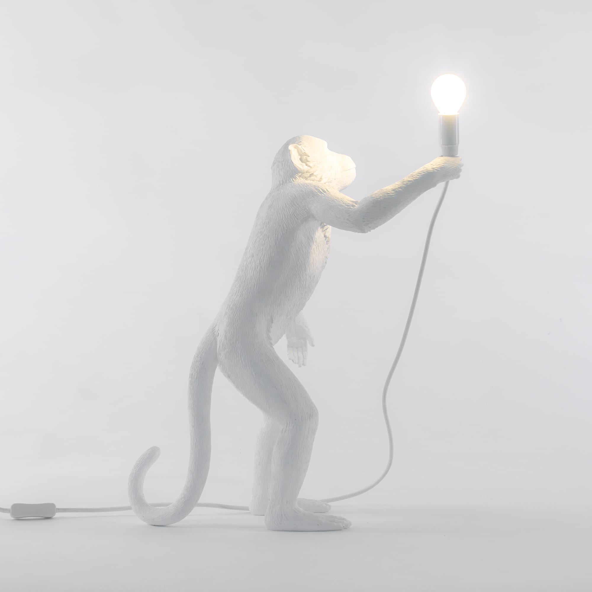 настольная лампа monkey lamp outdoor standing seletti