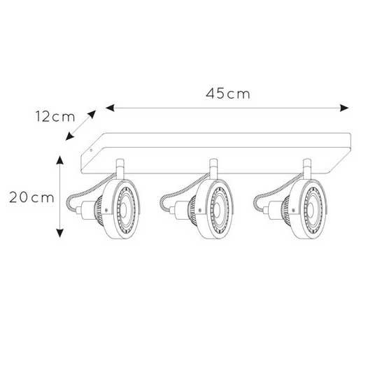 спот lucide tala led 31931/36/31