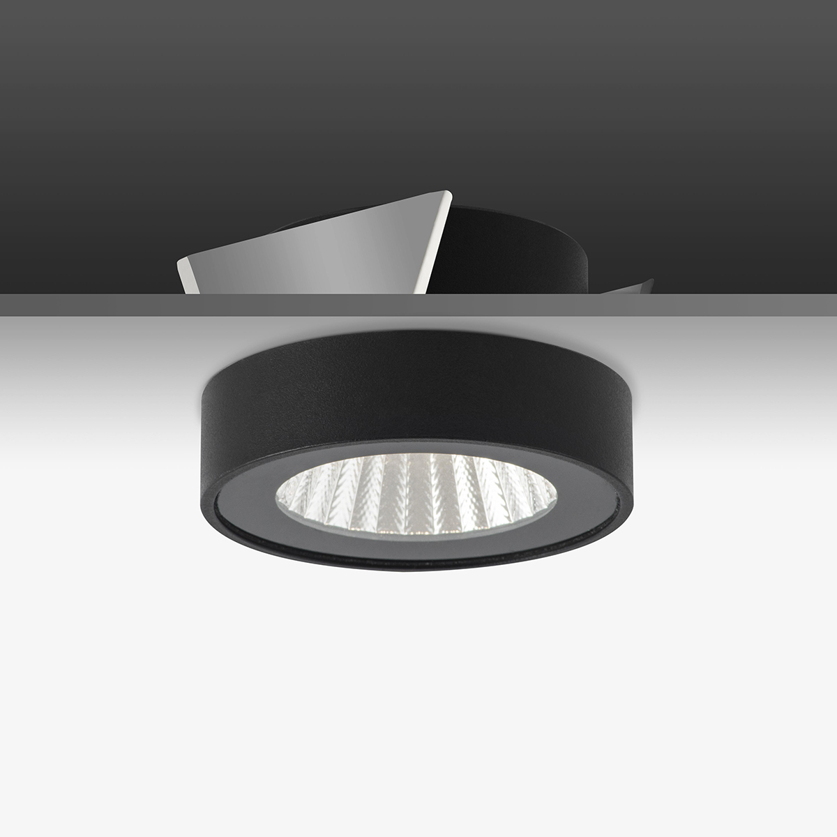 встраиваемый светильник da6503r-c ?6.8 delight collection
